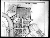 Morgantown - Above, Marion and Monongalia Counties 1886